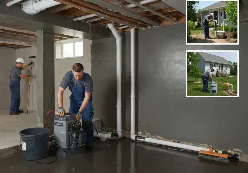 Basement Waterproofing and Flood Prevention process in Forsyth, IL